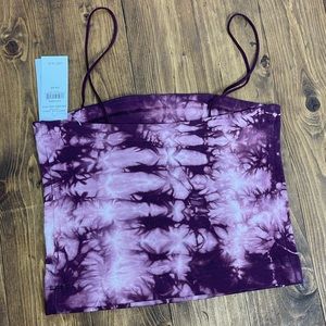 American Eagle Outfitters AEO size XS tie dyed crop top NWT
